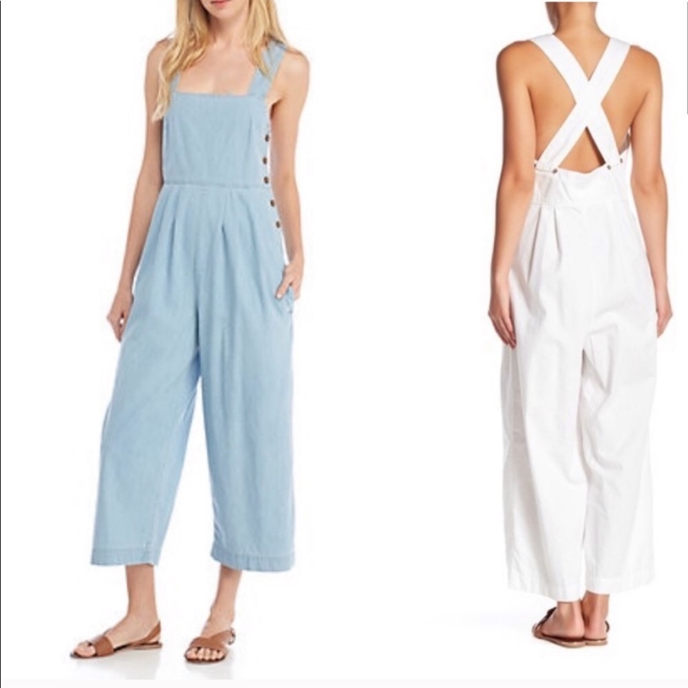 Free People Fara Jumpsuit (chambray)